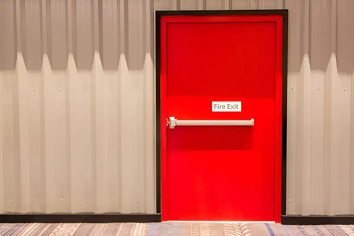 Expert Commercial Door Repairs Langdon installed in a local business